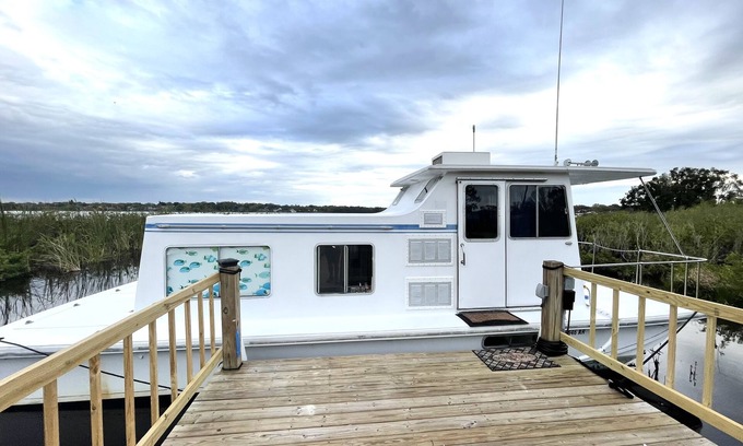 Winter Haven Alquiler De Eote | Modern HouseBoat*AceLoca*4Miles*LegoLand*