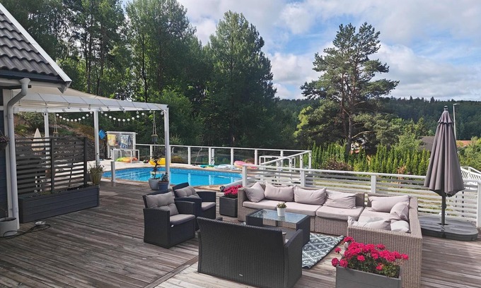 Flemingsberg Casa | Modernas casas, 187 metros cuadrados de nueva construcción con gran terraza