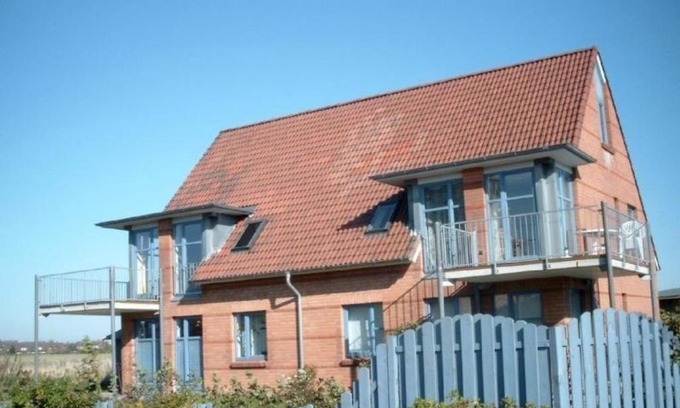 Friedrichskoog-Spitze Apartamento | Moderne Ferienwohnung mit Balkon in Strandnähe