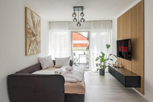 Bad Salzuflen Apartamento | Moderne Wohnung mit Balkon - nahe Kurpark & Messezentrum