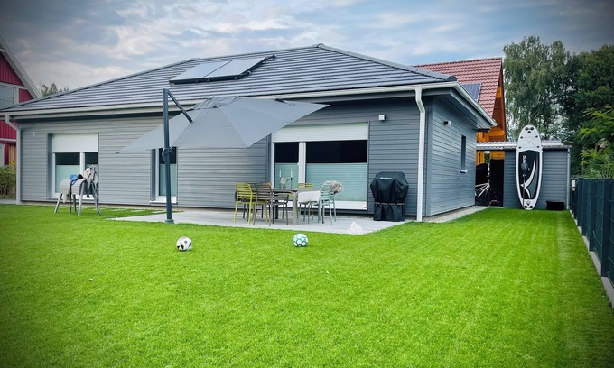 Rheinsberg Casa | Modernes Ferienhaus am Großen Zechliner See - Perfekt für Familien und Paare!!!