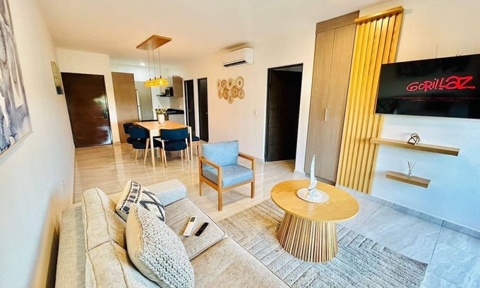 Villa Marina Condominio | moderno con alberca cerca de la playa by Gpsrentas