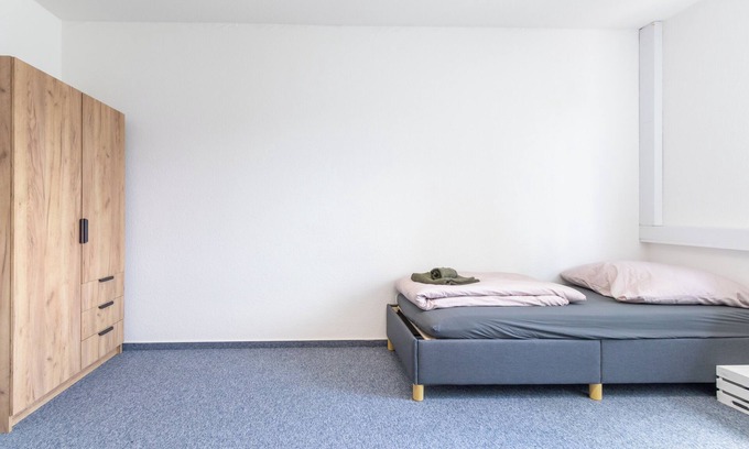 Muenster Apartamento | Monteurapartment I 8 Betten I Küche I Waschmaschine I Balkon