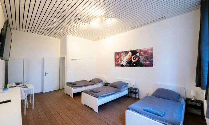 Gulzow Apartamento | Monteurwohnung in Gülzow für bis zu 7 Personen mit WLAN, Parkplatz & Gemeinschaftsküche - RZ02