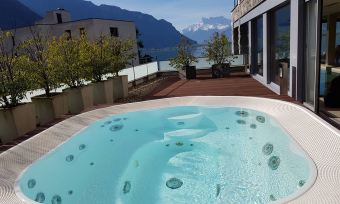 Montreux City Centre Apartamento | Montreux Lake View Apartments and Spa