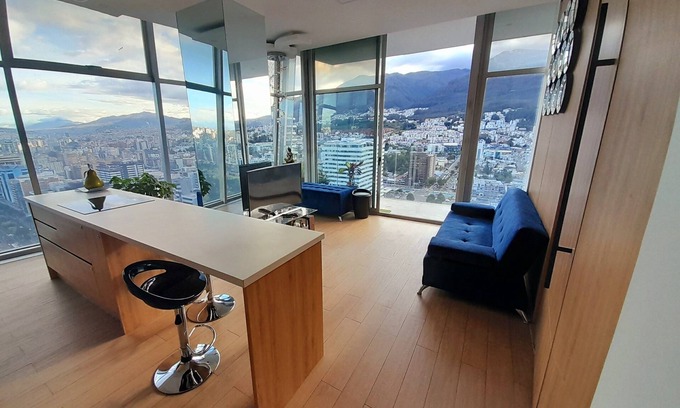Distrito Financiero Apartamento | Most beautiful view of Quito(23 floor)Apart 23dos
