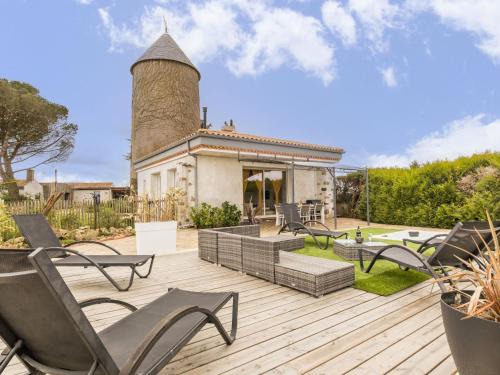 Monnieres Casa | Moulin 18ème siècle, 3 chambres, jardin, wifi à Monnières - FR-1-306-1164