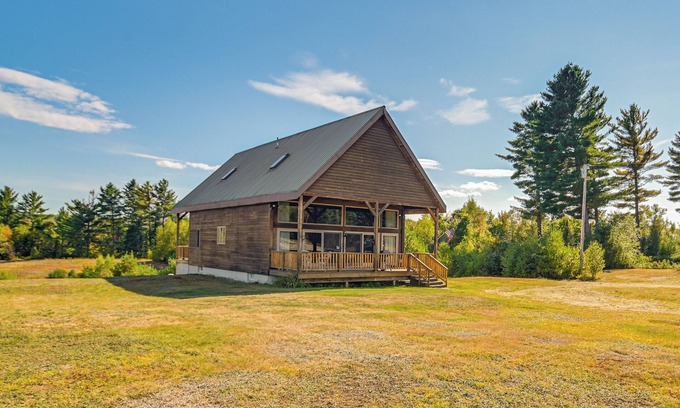 Strong Cabina | Mountain-View Deck! Cabin By Mt Abraham Skiing