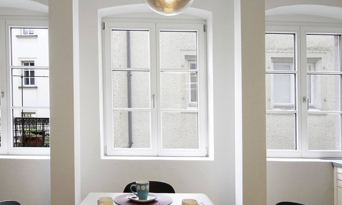 Insel Apartamento | edificio nuevo y de alta calidad de edad, la cocina, la isla de Lindau con la posición 1a.