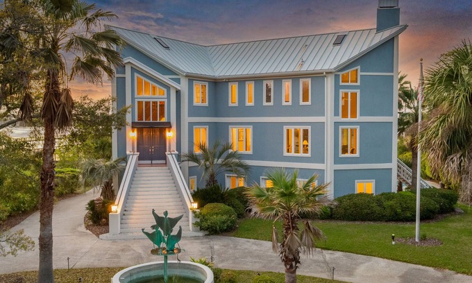 Windmill Harbor Casa | Multimillion dollar home with million dollar views on water with Dock