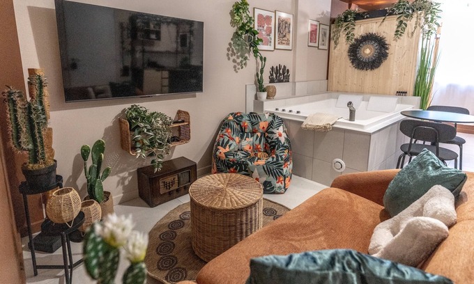 Blois Apartamento | Murmures Cactus, Spa & Sauna in Blois