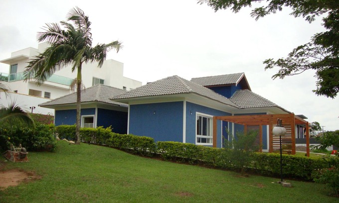 Paranapanema Casa | My little house Azul on the dam