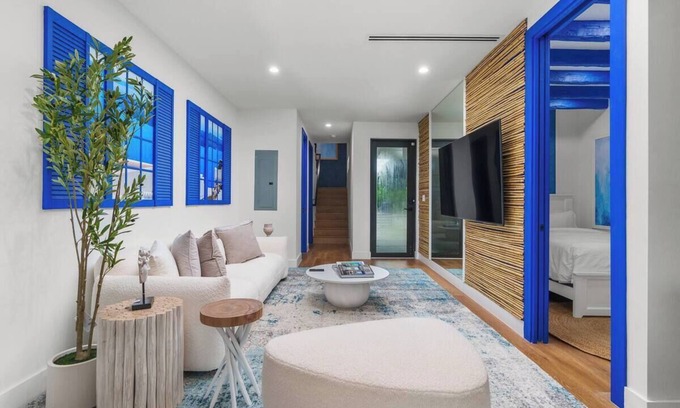 Liberty City Casa | Mykonos in Miami, Pool, Outdoor Living, Grill, Gated, Design District