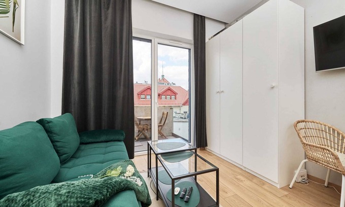 Krzyki Apartamento | Na Grobli 36 | Functional Studio | Desk