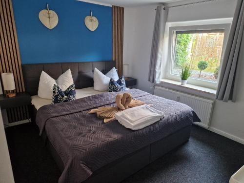 Osdorf Apartamento | Nahe Kiel, 4 Betten, 2 Schlafzimmer Parkplatz, Terrasse, 3km zum Strand