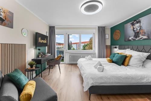 Bamberg Apartamento | NAMASTÉ Homes - Ferienwohnung mit Balkon - Garage