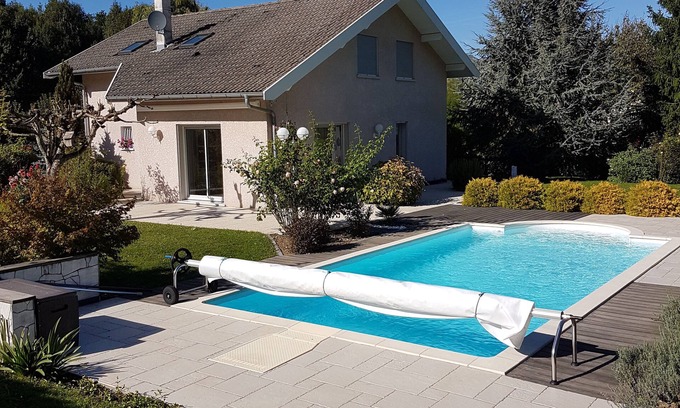 Saint-Jorioz Villa | Cerca de Annecy y el lago Villa magnífica con piscina Saint-Jorioz