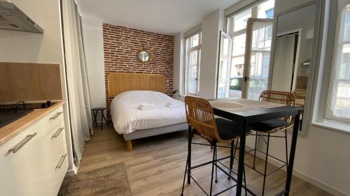 Old Lille Apartamento | Nestor - Studio rénové Vieux Lille Esplanade -