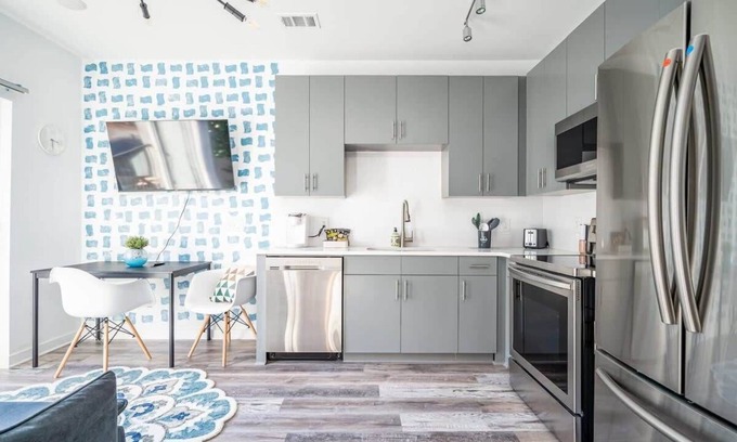 Old Fourth Ward Apartamento | New 1BR with Balcony in Downtown 542Blvd205