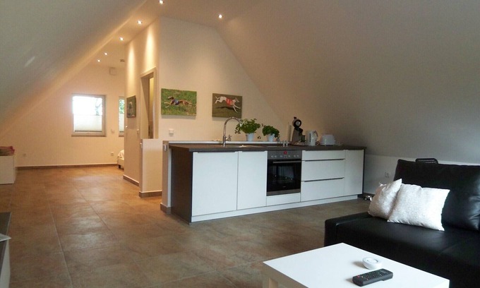 Geestland Apartamento | NUEVO 2015: apartamento de paseadores de perros 8.000 metros cuadrados, en la cabaña, planta alta, 45 m²