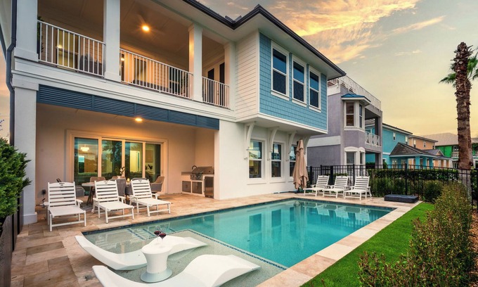 Palm Coast Casa | New Build Ocean Hammock Luxury with Pool, Game Room & Beach Access