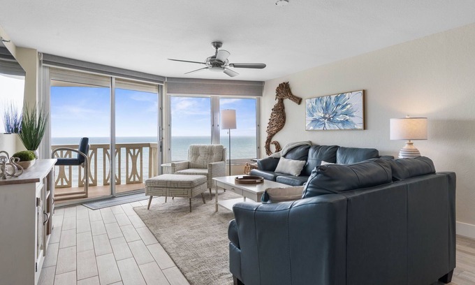 Ormond-by-the-Sea Condominio | New! Direct Oceanfront Penthouse Paradise.