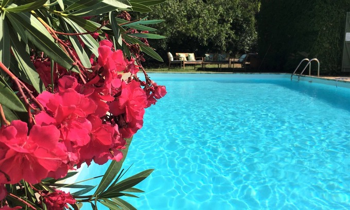 La Garde-Freinet Villa | Villa-Entière-Superior-Baño en la habitacion-Vista al Parque