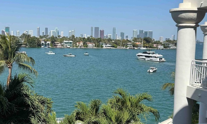 Miami Beach Condominio | new furn.1 plus-bedroom, condo Miami Beach, Venetian Islands, Bay Miami View