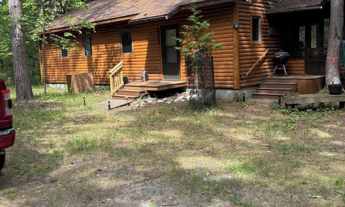 Grayling Cabaña | New Listing! Au Sable Riverfront Getaway! 3 Bedroom.