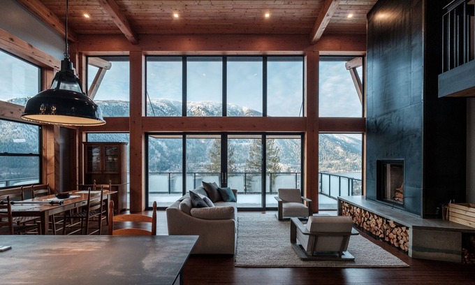Nelson Chalet De Esquí | NEW Luxe Modern Timberframe - Iconic Panorama Views w/ Air-Con