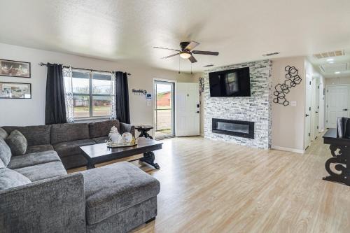 Tucumcari Casa | New Mexico Smart Home with Private Yard and Grill