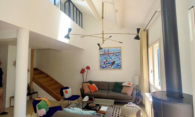 Porquerolles Casa | OFERTA! Porquerolles Casa de pueblo 130 m2 cerca de Place d'Armes 8 personas