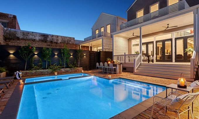 Lower Garden District Casa | New Stylish Renovation | Heated Pool & Spa