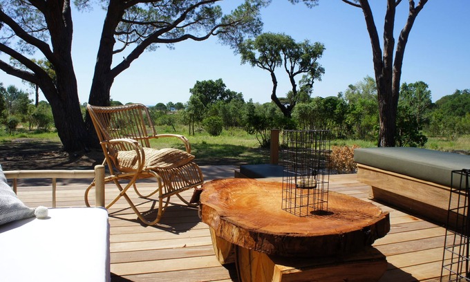 Hameau de Palombaggia Villa | NUEVA VILLA para 12 personas pies en el agua en la playa de Palombaggia