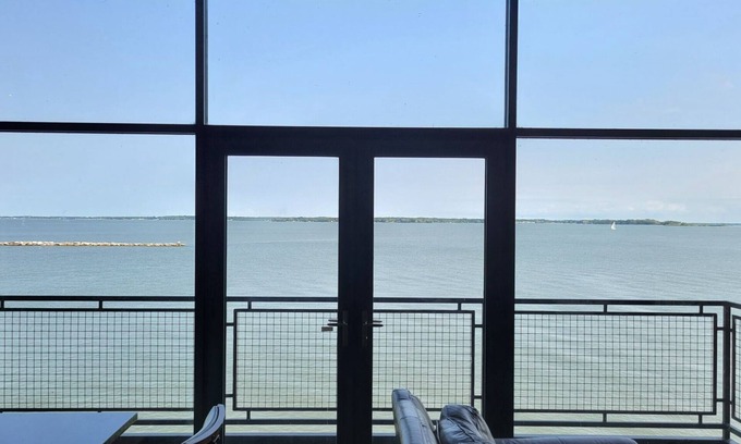 Sandusky Condominio | Nuevo condominio loft frente al mar a minutos de Cedar Point