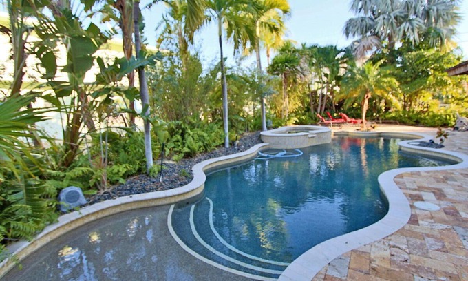 Venetian Shores Villa | NewListing Canal Home Snake Creek with Bay&Ocean Access Tiki&Pool 100ft Dockage