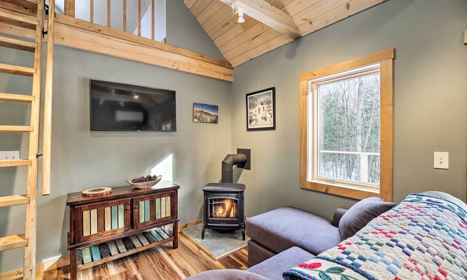 Morrisville Cabina | ¡NUEVO! Cabaña de nueva construcción - 16 millas a Stowe Mtn Resort