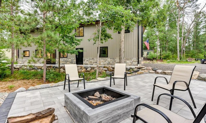 West Branch Casa | Newly Built West Branch Retreat with Private Patio!