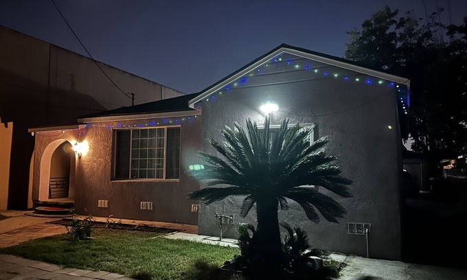 El Monte Casa | Newly decorated room, automatic big iron door, smart lock safety and convenience