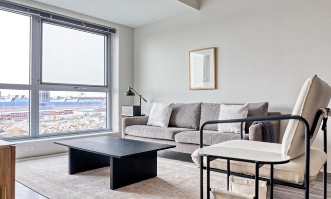 East Cambridge Apartamento | Newly development 1BR w WD Gym in Cambridge BOS-462