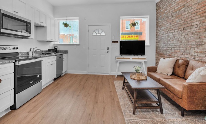 Port Covington Apartamento | Newly Renovated Oasis in Federal Hill 1F