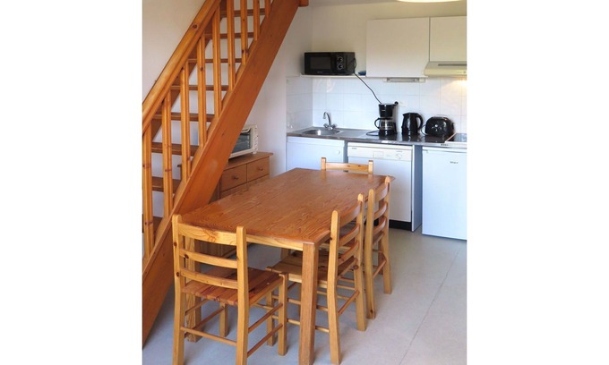 Carcans Plage Apartamento | Bonito apartamento para 6 personas con TV, terraza, mascotas permitida y aparcamiento