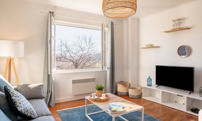 Guethary Apartamento | Bonito apartamento para 2 personas con WIFI y TV