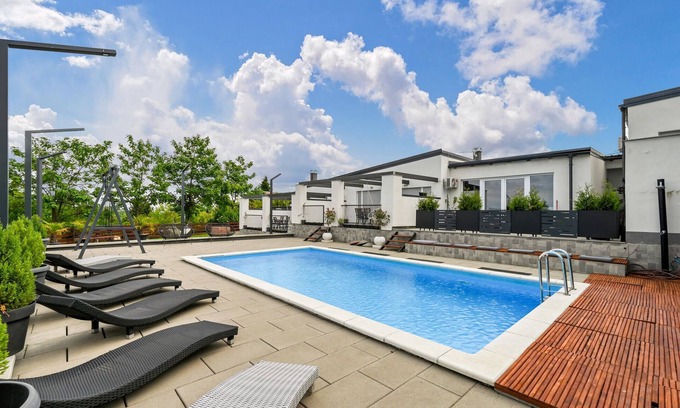 Gornji Kneginec Casa | Bonita casa en Varazdin Breg con sauna