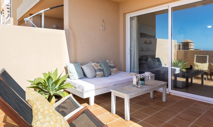Poris de Abona Apartamento | Apartamento vista mar, con piscina - PORÍS 2