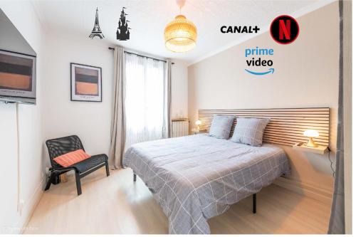 Vaires-sur-Marne Apartamento | Nid douillet entre Paris et Disney