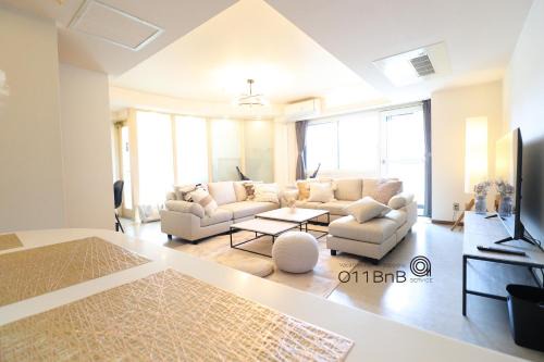 Chuo-ku Apartamento | NK BLD4F Sapporo 3LDK 3BR 1 floor 1 room