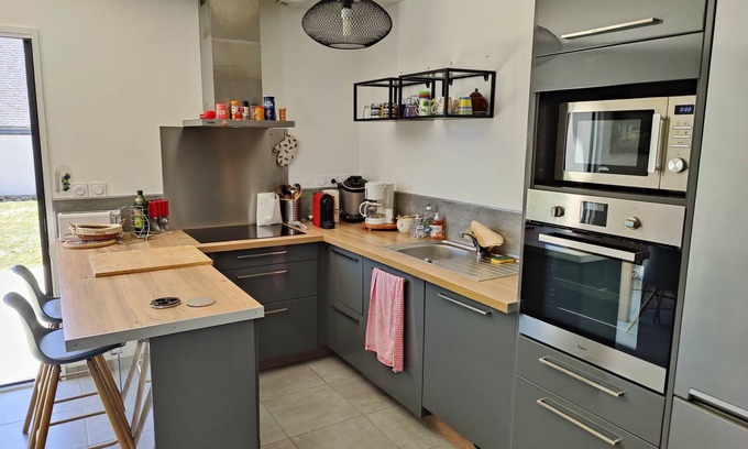 Sarzeau Casa | NNICE HOUSE CLOSE TO THE BEACHES AND THE GULF ideal for families