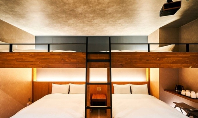 Maejima Hotel | No SmokingBunk Bedroom 4 beds | Room only / Naha Okinawa