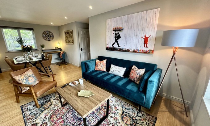 Leamington Spa Apartamento | Firma-Apartamento-Baño privado-Ground floor